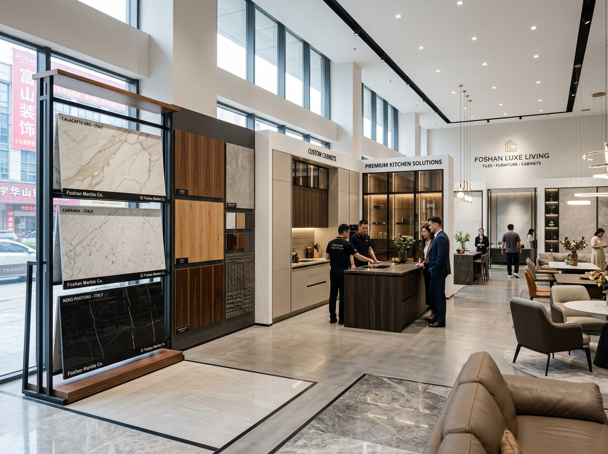 Foshan showroom visit & selection